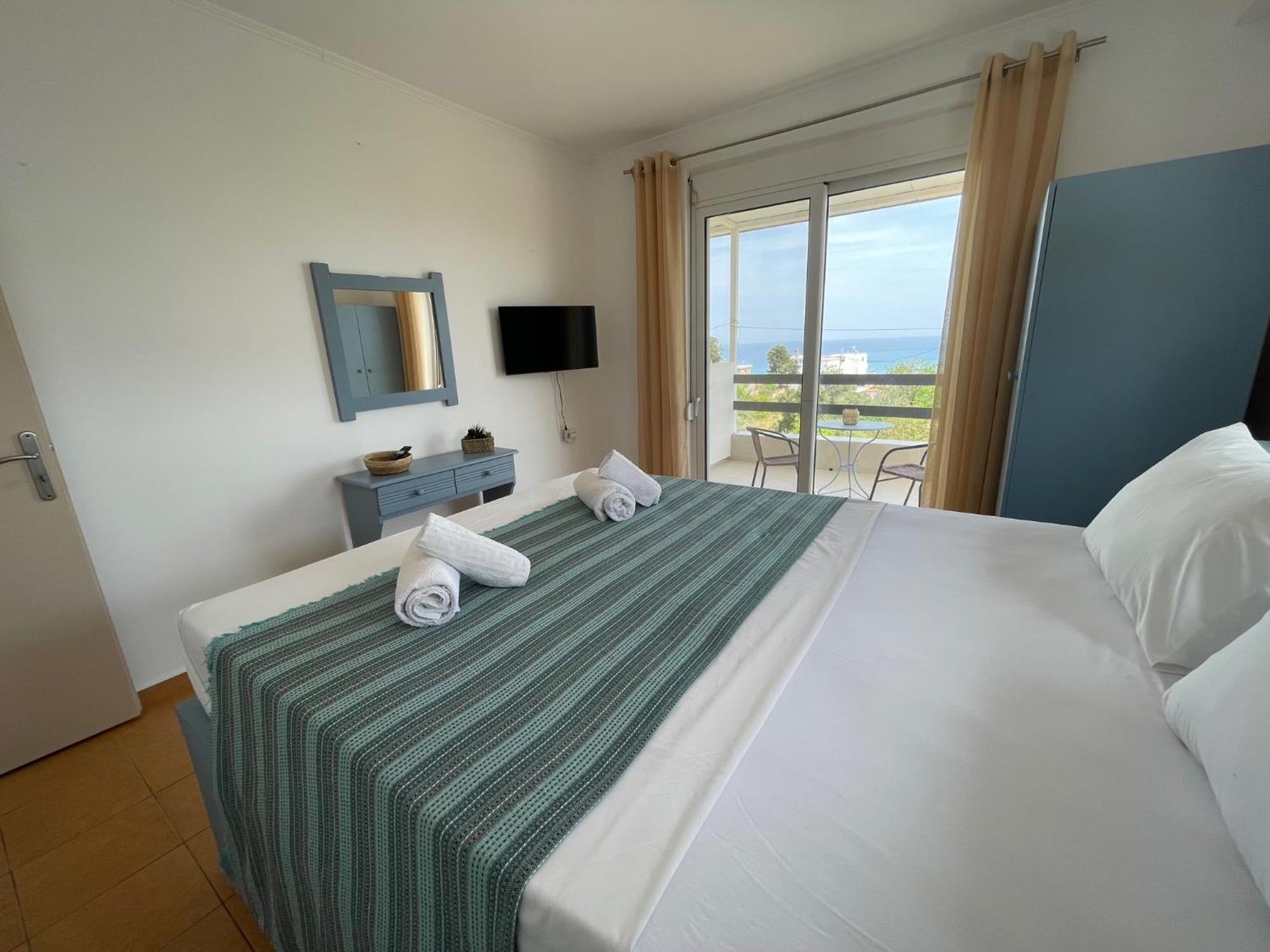 Plastiras Sea View Apartments Archangelos  Eksteriør bilde